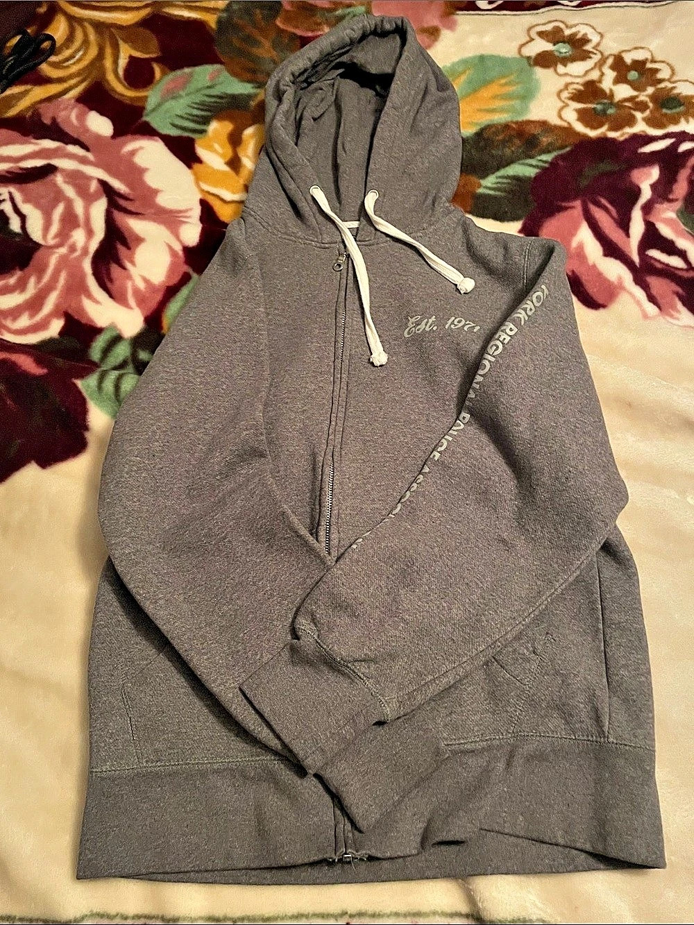 Muskoka X Trail Full-Zip Hoodie Gray Size Medium